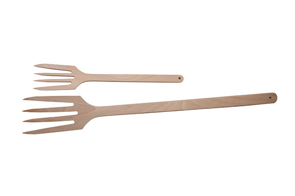 Wooden forks